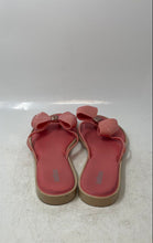 Load image into Gallery viewer, Melissa Womens Slim Pink Bow Open Toe Slip-On Flip Flop Sandals Size 9