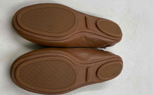 Load image into Gallery viewer, Authentic Tory Burch Womens Minnie Travel Brown Ballet Flats Size 7M Damaged