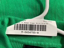 Load image into Gallery viewer, Forever 21 Womens Green Short Sleeve Collared Pullover Cropped Polo Shirt Size M