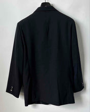 Load image into Gallery viewer, Signature Mens Blue Long Sleeve Single-Breasted Two-Button Blazer Size 18