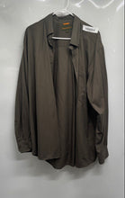Load image into Gallery viewer, Timberland Mens Green Cotton Long Sleeve Collared Button-Up Shirt Size XL