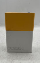 Load image into Gallery viewer, White Yellow HDMI USB Portable LED LCD Mini Projector Not Tested With Adapter