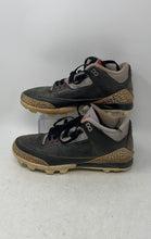 Load image into Gallery viewer, Nike Mens Jordan 3 Mid Retro MCS FZ8627-001 Black Baseball Cleats Size 9