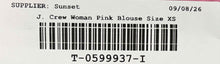 Load image into Gallery viewer, J. Crew Womens Pink Sleeveless V-Neck Pullover Blouse Top Size XS