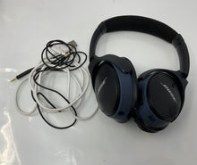 Load image into Gallery viewer, Bose Blue And Black Headphones With AUX & USB Charging Cable And Black Case NCL