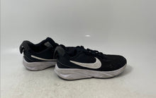 Load image into Gallery viewer, Nike Boys Star Runner 4 DX7614-001 Black White Lace-Up Sneakers Shoes Size 1Y