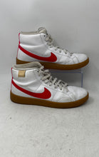 Load image into Gallery viewer, Nike Womens Court Royale 2 Mid CT1725-101 White Red Basketball Shoes Size 9.5
