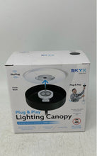 Load image into Gallery viewer, SkyX Model 5524-MB Black Plug & Play Lighting Canopy Wall Fixture System Sealed
