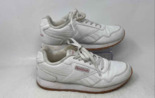 Load image into Gallery viewer, Reebok Womens Classic White Pink Lace-Up Low Top Sneaker Shoes Size 8.5