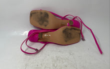 Load image into Gallery viewer, Carcuume Womens Camile Pink Open Toe Low Spool Heel Strappy Sandals Size 8