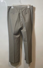 Load image into Gallery viewer, Alfani Womens Gray Flat Front Pockets Straight Leg Stretch Dress Pants Size 10