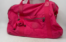 Load image into Gallery viewer, Kipling Womens Art Pink Detachable Strap Mini Satchel Bag With Monkey Keychain