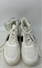 Load image into Gallery viewer, American Eagle Outfitters Mens White Black Leather Lace-Up Sneaker Shoes Size 6