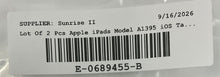 Load image into Gallery viewer, Lot Of 2 Pcs Apple iPad Model A1395 iOS Tablets Not Tested Locked For Parts