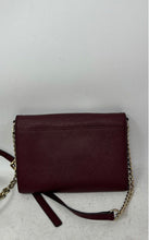 Load image into Gallery viewer, Michael Kors Womens Red Leather Inner Pocket Adjustable Strap Crossbody Bag