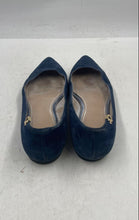 Load image into Gallery viewer, Authentic Tory Burch Womens Navy Blue Pointed Toe Ballet Flats Size 7.5M Worn