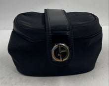 Load image into Gallery viewer, Giorgio Armani Parfums Womens Black Zipper Cosmetic Makeup Carrying Case