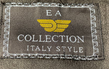 Load image into Gallery viewer, EA Collection Italy Style Womens Brown Long Sleeve Belted Suede Jacket No Size