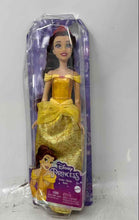 Load image into Gallery viewer, Mattel Disney Princess Bella Yellow Dress Blue Eyes Toy Fashion Doll