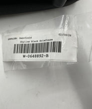 Load image into Gallery viewer, Skyline Unisex Black Outer Pocket Zipper Shoulder Strap Luggage Bag With Tag