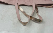 Load image into Gallery viewer, Kate Spade Fragrances Womens Pink Faux Leather Embossed Floral Tote Bag