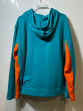 Load image into Gallery viewer, NFL Mens Blue Long Sleeve Miami Dolphins Pullover Hoodie Size Large