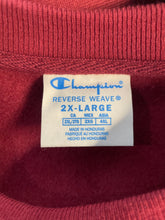 Load image into Gallery viewer, Champion Mens Red Long Sleeve Phillips Exeter Academy Pullover Sweatshirt Sz 2XL