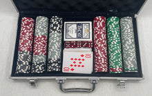 Load image into Gallery viewer, Las Vegas Style Multicolor BCG Playing Cards Casino Poker Game Set With Case