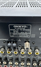 Load image into Gallery viewer, Onkyo Wide Range Amplifier Technology AV Receiver Model TX-SR603X Not Tested