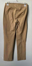 Load image into Gallery viewer, Ann Taylor Womens Brown Flat Front Regular Fit Straight Leg Dress Pants Size 2