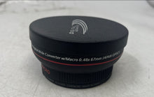 Load image into Gallery viewer, Digital Advance HD DSLR Pro MC AF Digital Wide Converter Lens W/Macro 0.48x 67mm