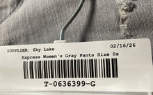 Load image into Gallery viewer, Express Womens Gray Medium Wash Distressed Mid-Rise Legging Jeans Pants Size 0s