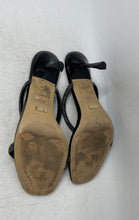 Load image into Gallery viewer, Bebe Womens Camilah Black Rhinestone Slip-On Open Toe Platform Heels Size 8.5