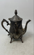 Load image into Gallery viewer, Vintage Silver-Plate Collectible Side Handle Traditional Coffee Pot With Lid