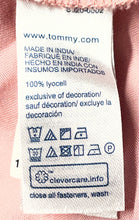 Load image into Gallery viewer, Tommy Hilfiger Womens Pink Long Sleeve Collared Button-Up Shirt Size Medium
