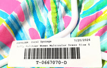 Load image into Gallery viewer, Lilly Pulitzer Womens Multicolor 3/4 Sleeve Scoop Neck Pullover Shift Dress Sz S