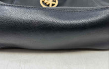 Load image into Gallery viewer, Michael Kors Womens Jet Set Black Leather Charm Double Handle Tote Handbag