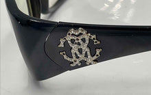 Load image into Gallery viewer, Authentic Roberto Cavalli Women's Gray Tortoise Crystal Accent Glasses W/Case