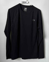 Load image into Gallery viewer, The North Face Mens Black Long Sleeve Crew Neck Pullover T-Shirt Size Medium