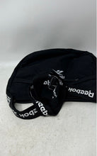 Load image into Gallery viewer, Reebok Womens Black White Logo Tape Adjutable Strap Zip Top Crossbody Bag
