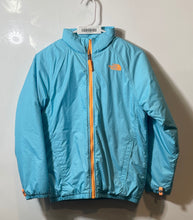 Load image into Gallery viewer, The North Face Girls Turquoise Long Sleeve Full-Zip Puffer Jacket Size 14/16