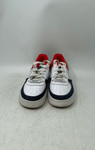 Load image into Gallery viewer, Nike Kids Air Force 1 LV8 DJ5180-100 White Blue Red Sneaker Shoes Size 4.5Y