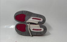 Load image into Gallery viewer, Nike Unisex Kids Air Jordan 3 Retro PS Cardinal Red White Sneaker Shoes Sz 13.5C