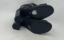 Load image into Gallery viewer, Express Womens Black Open Toe High Block Heels Ankle Bootie Size 7