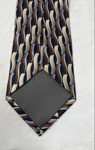 Load image into Gallery viewer, Giorgio Brutini Mens Multicolor Geometric Print Silk Adjustable Pointed Tie