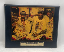 Load image into Gallery viewer, Miami Heat Big-3 Basketball Game Back-To-Back NBA Champions Winning Wall Plaque