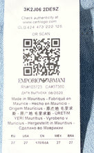 Load image into Gallery viewer, Emporio Armani Womens Blue Denim Light Wash Button Front Skinny Jeans Size 27
