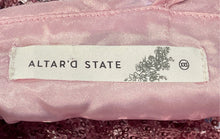 Load image into Gallery viewer, Altar'd State Womens Pink Sequin Sleeveless Back Zip Mini Dress Size 2XS