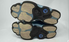 Load image into Gallery viewer, Authentic Nike Mens Air Jordan 13 Retro Black Light Blue Sneaker Shoes Sz 9 Worn