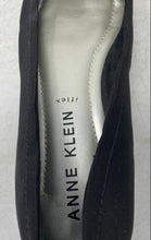 Load image into Gallery viewer, Anne Klein Womens Oleesa Black Pointed Toe Slip-On Ballet Flats Size 7M